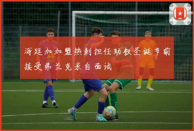 海廷加加盟热刺担任助教圣诞节前接受弗兰克亲自面试